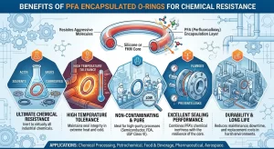 Benefits of PFA Encapsulated O Rings for Chemical Resistance