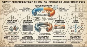 Teflon Encapsulated O Rings