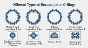 Different Types of Encapsulated O-Rings